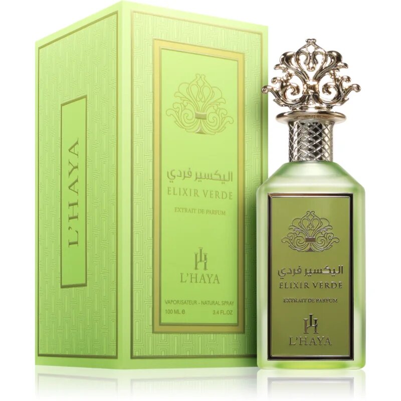 L’HAYA PERFUMES Elixir Verde parfémový extrakt unisex 100 ml