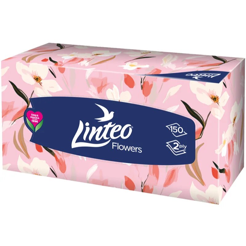 Linteo Paper Tissues Two-ply Paper 150 pcs per box papírové kapesníky 150 ks