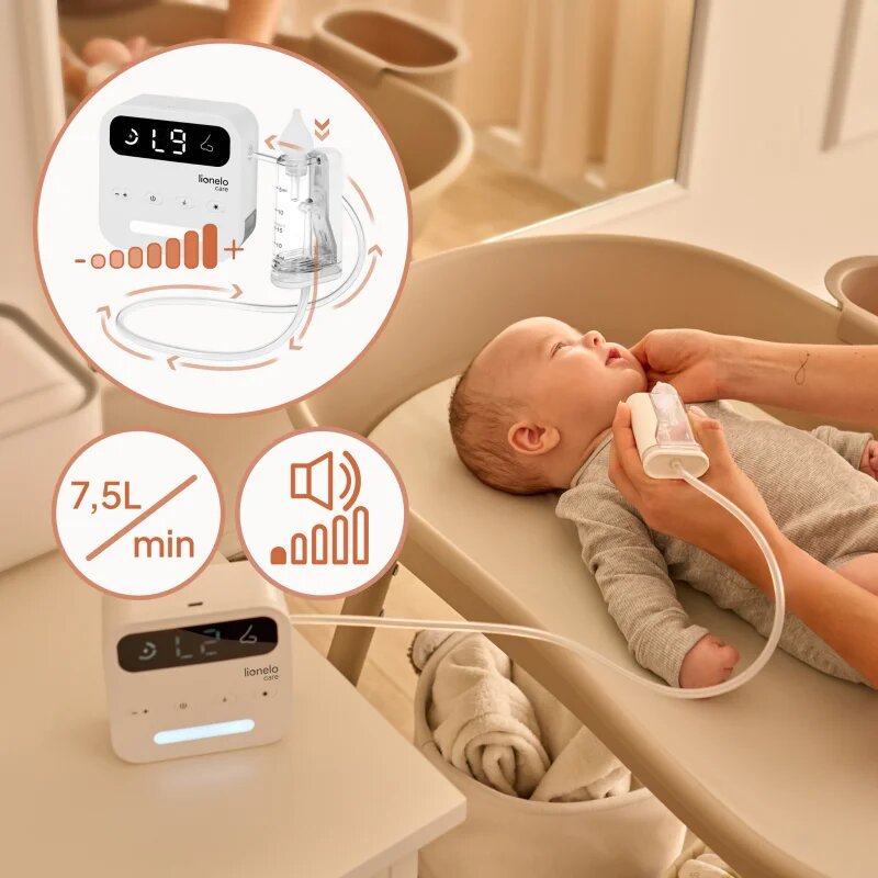 Lionelo Baby Air Flow odsávačka nosních hlenů 1 ks