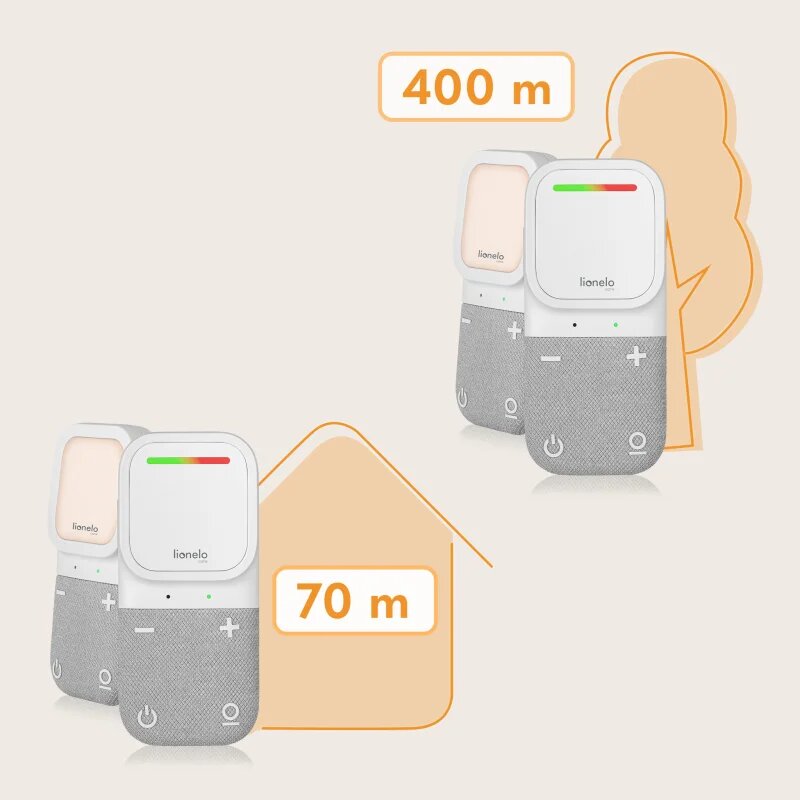 Lionelo Babyline 2.2 digitální audio chůvička 1 ks