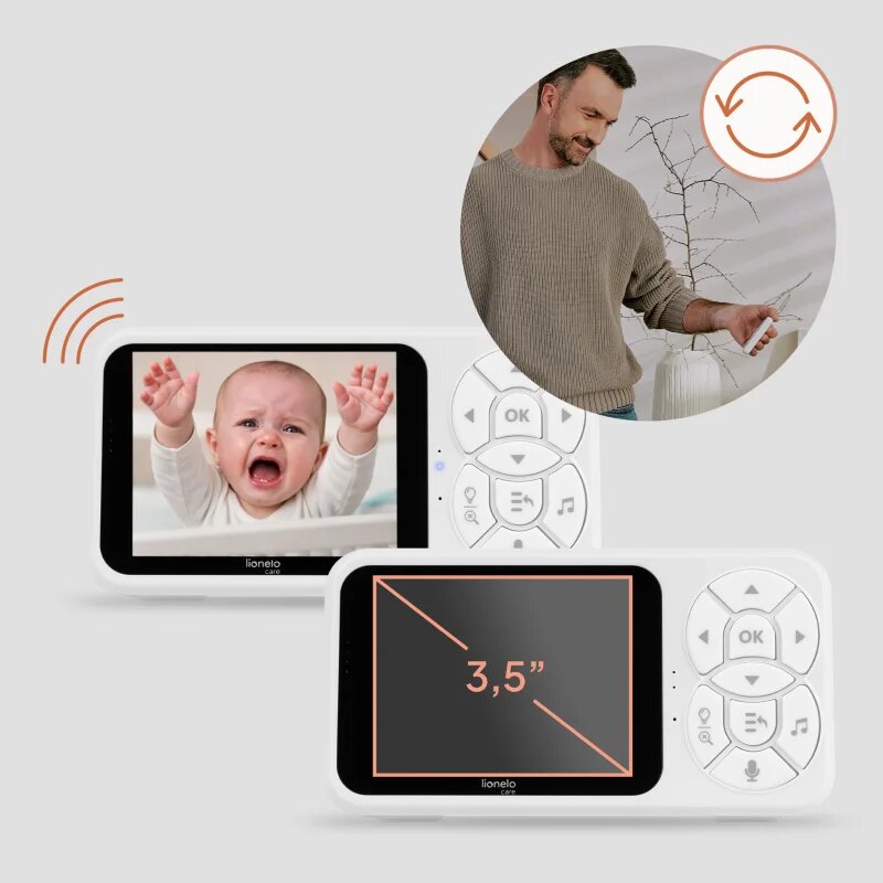 Lionelo BABYLINE 3.4 digitální video chůvička 1 ks
