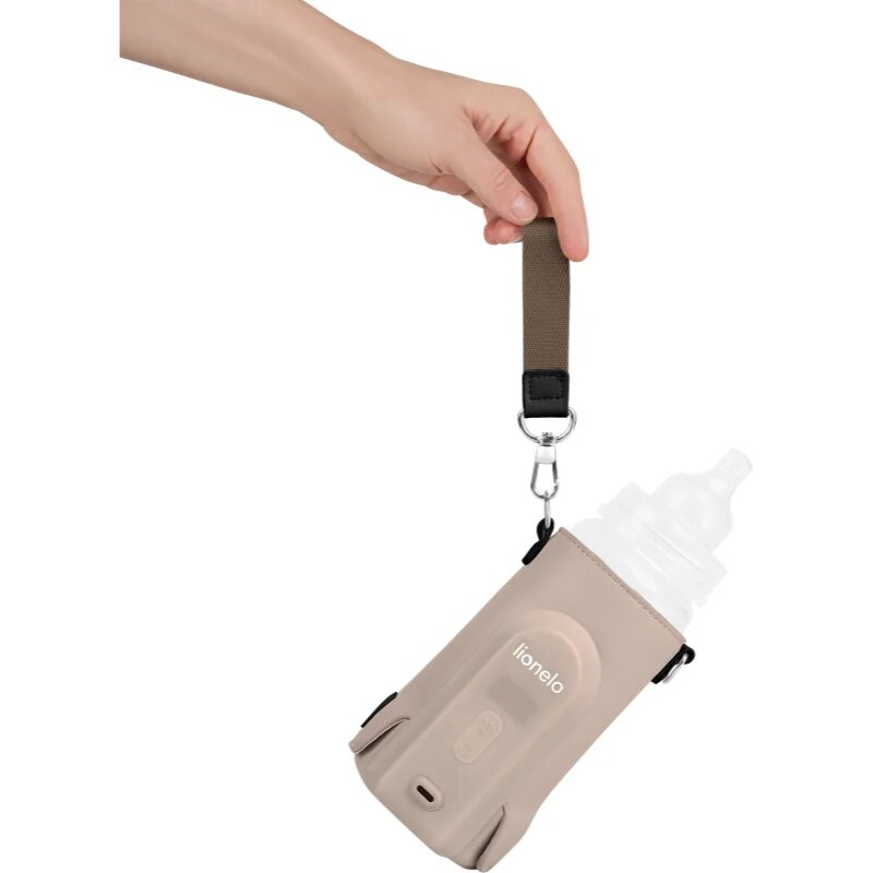 Lionelo Thermup Go Evo cestovní ohřívač vody a mléka Beige Taupe 1 ks