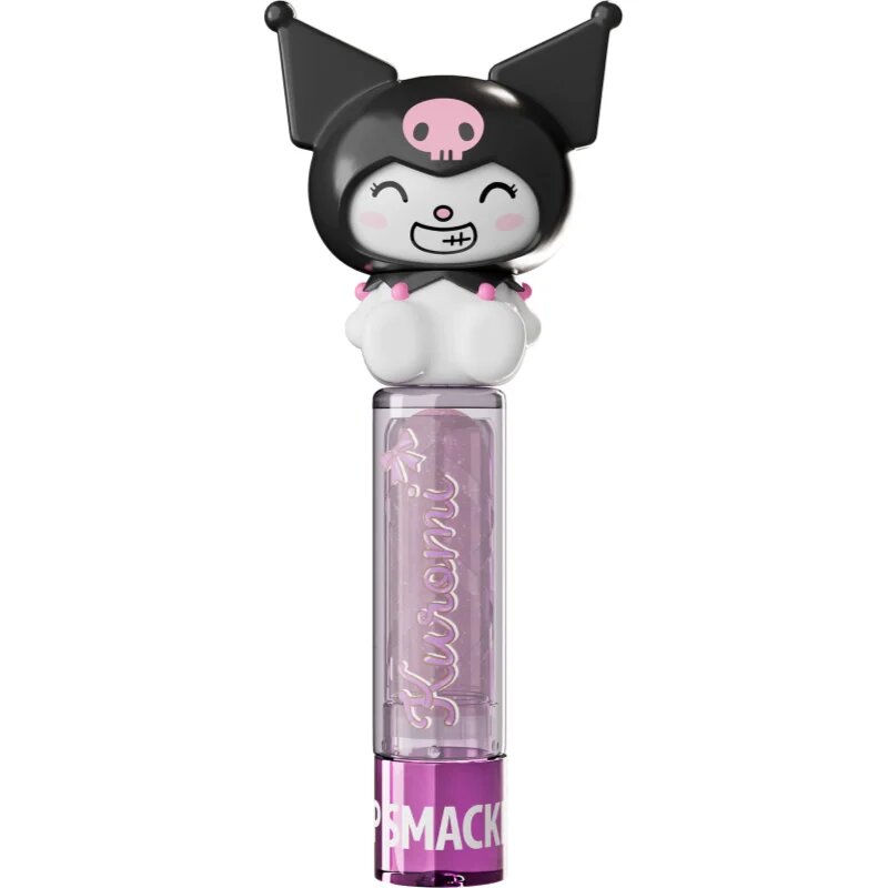 Lip Smacker Hello Kitty & Friends Kuromi lesklý balzám na rty reagující na pH vůně Mood Swing 4 g