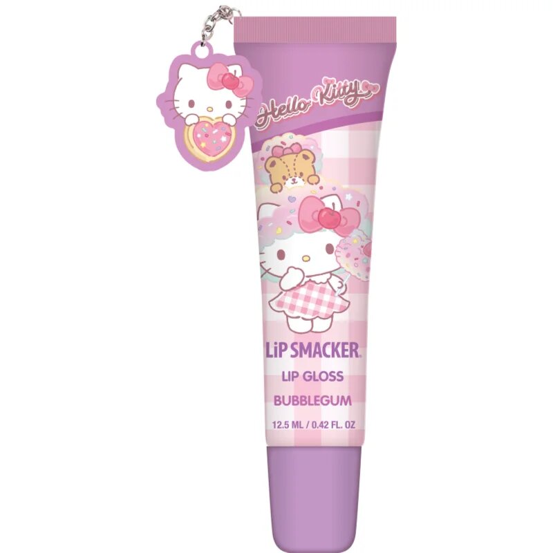 Lip Smacker Hello Kitty & Friends lesk na rty příchuť Bubblegum 12.5 ml