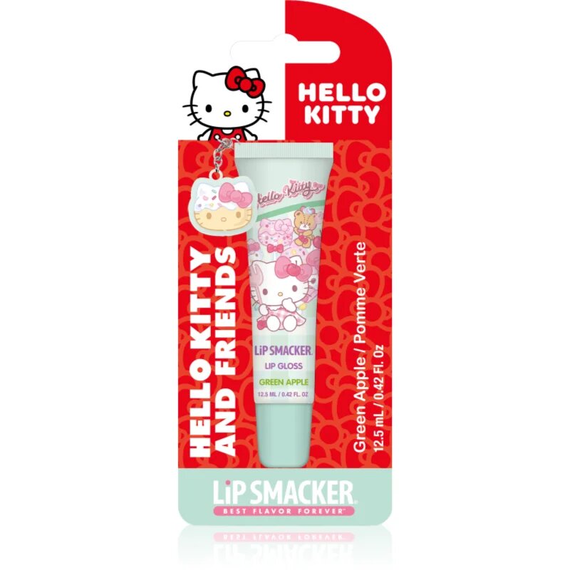 Lip Smacker Hello Kitty & Friends lesk na rty příchuť Green Apple 12.5 ml