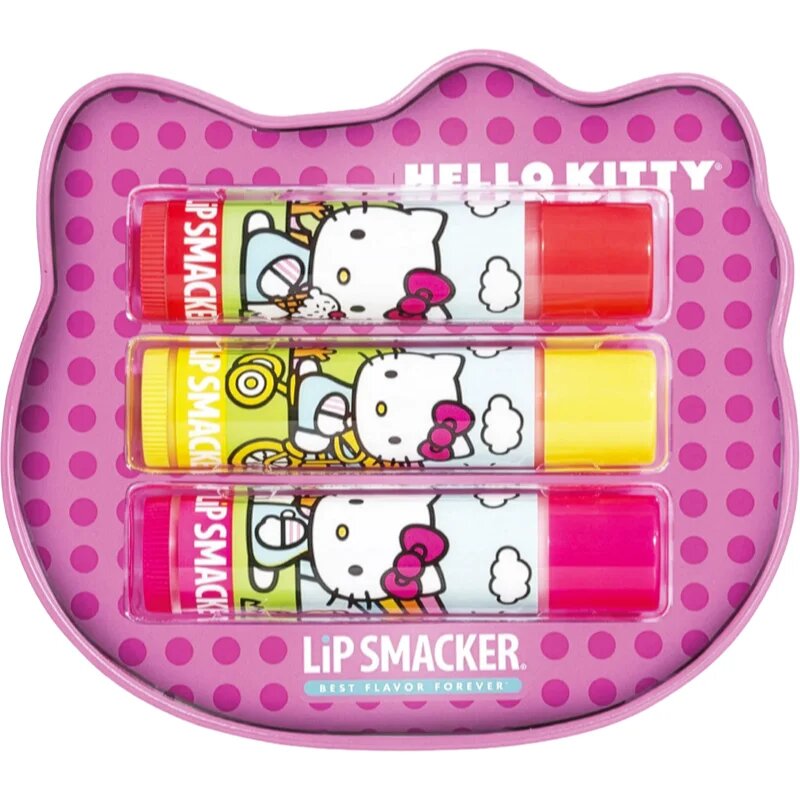 Lip Smacker Hello Kitty & Friends sada na rty plechový box