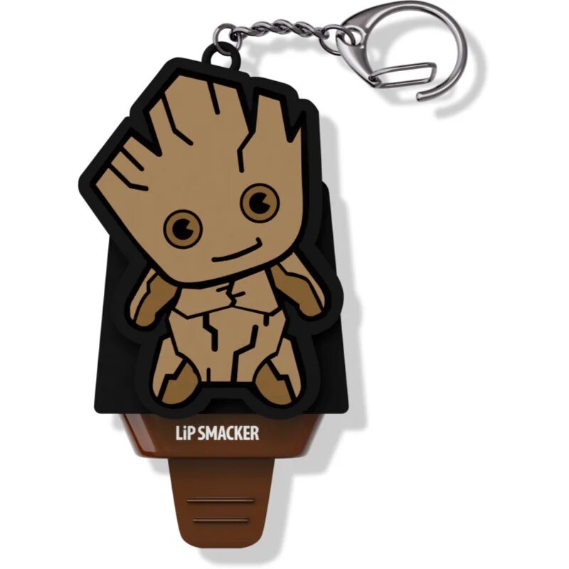 Lip Smacker Marvel Guardians of the Galaxy klíčenka s balzámem pro děti Groot (Root Beer Float) 58 g