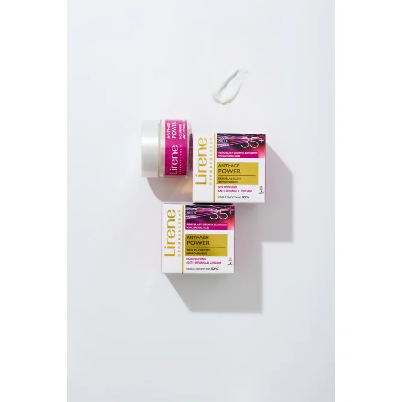 Lirene Anti Age Power zpevňující a vyhlazující krém 35+ 50 ml