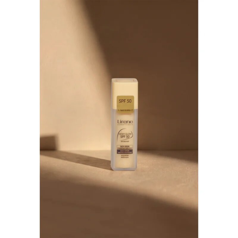 Lirene Base Dewy Glow rozjasňující podkladové sérum SPF 50 30 ml