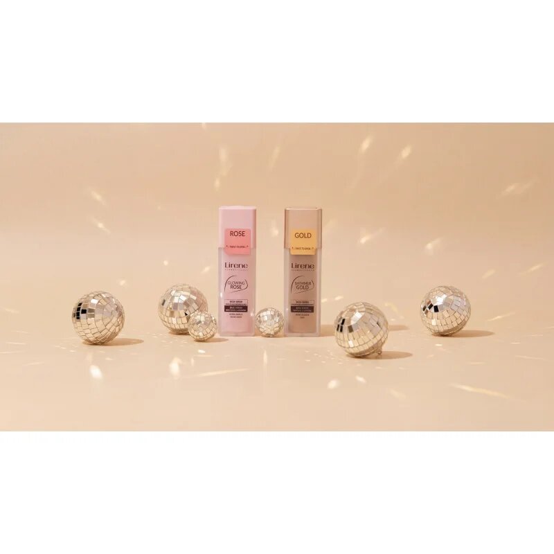 Lirene Base Shimmer Gold rozjasňující podkladové sérum 30 ml