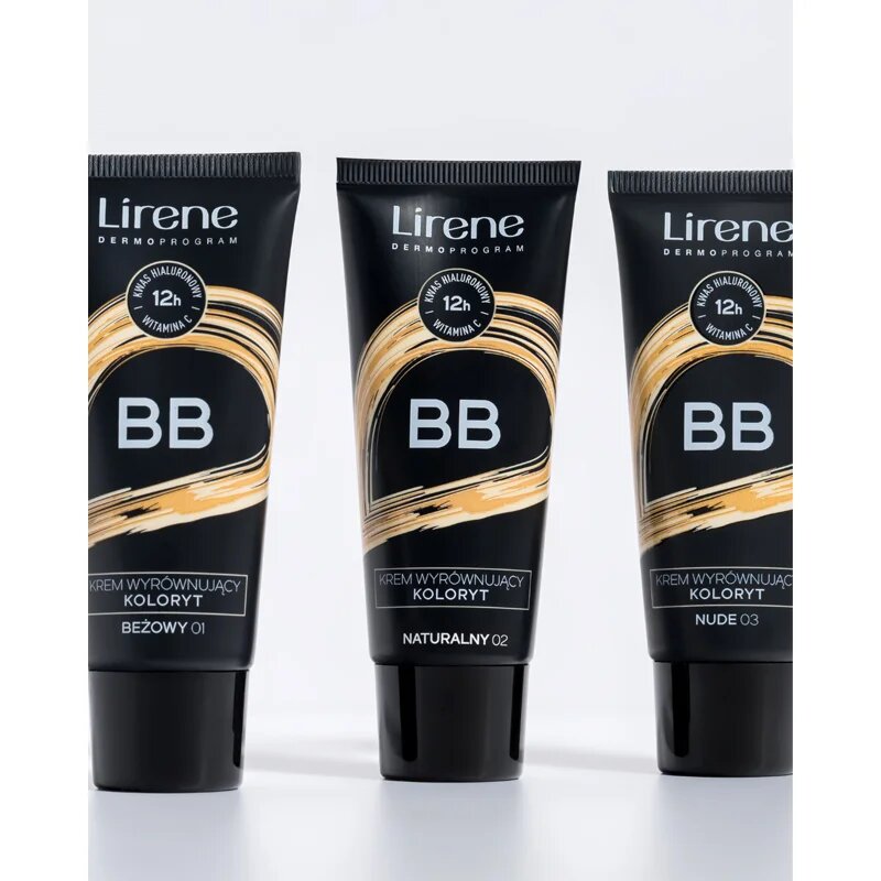 Lirene BB hydratační BB krém odstín 02 Natural 30 ml