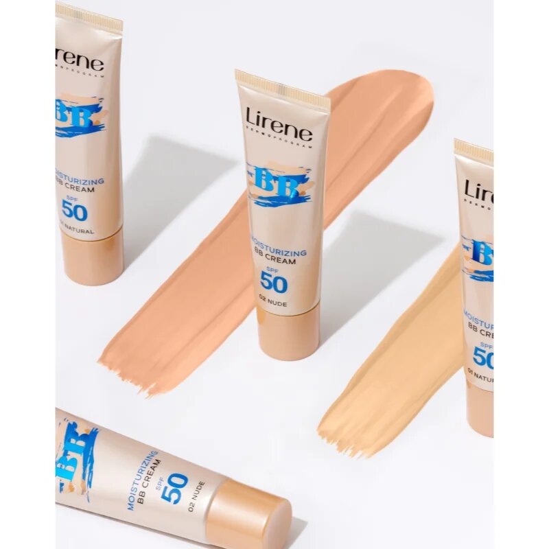 Lirene BB hydratační BB krém SPF 50 odstín 01 Natural 30 ml