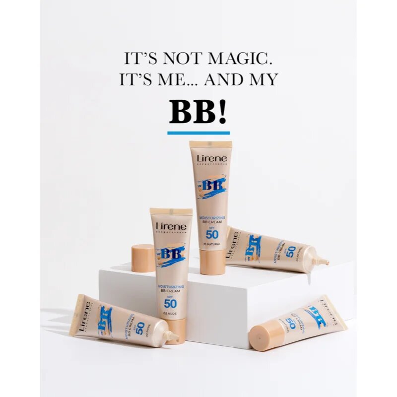 Lirene BB hydratační BB krém SPF 50 odstín 01 Natural 30 ml