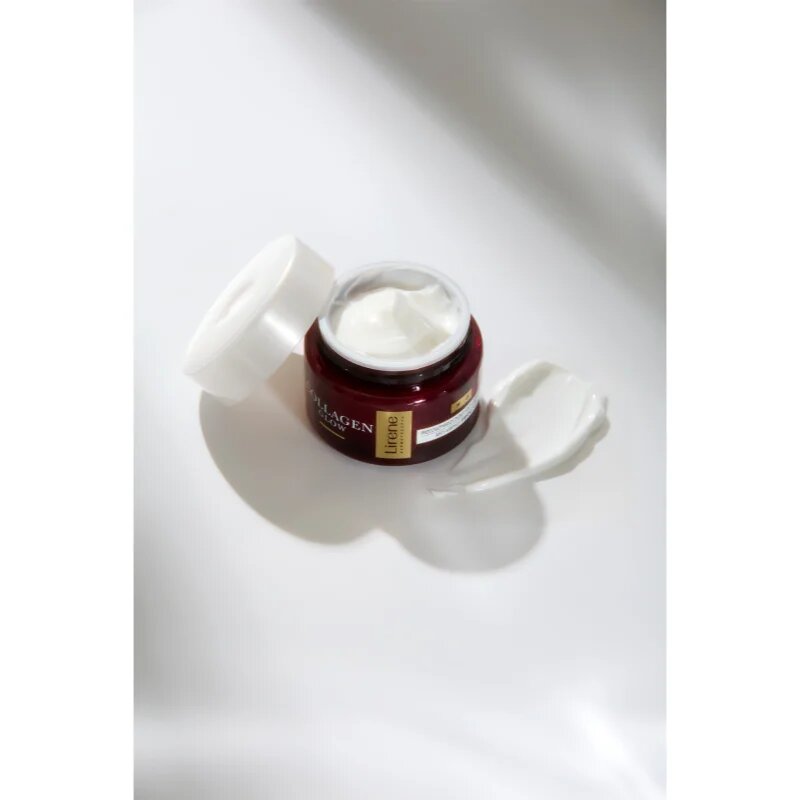 Lirene Collagen Glow 50+ vyhlazující krém pro zpevnění kontur obličeje 50 ml