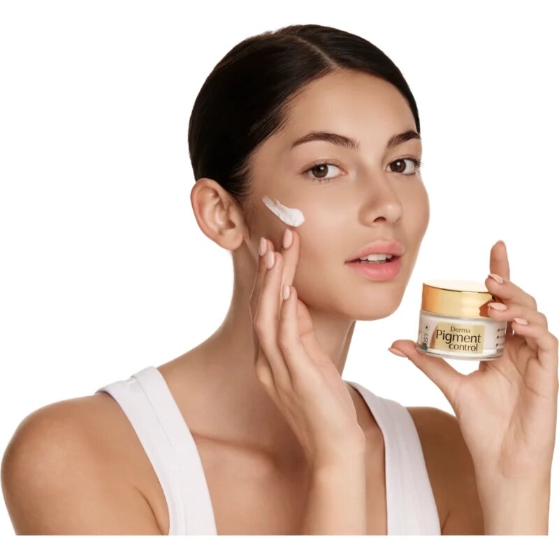 Lirene Derma Pigment Control Cream SPF 50 rozjasňující hydratační krém proti pigmentovým skvrnám SPF 50 50 ml