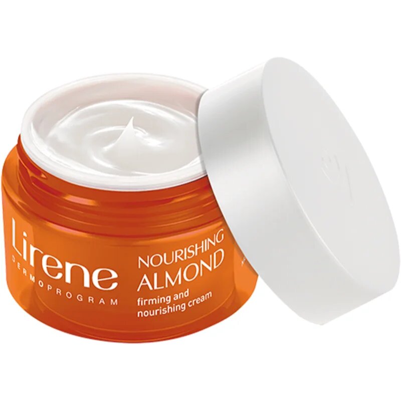 Lirene Hydration & Nourishment Nourishing Almond hydratační a vyživující krém zvyšující elasticitu pleti 50 ml