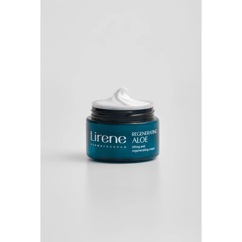 Lirene Hydration & Nourishment Regenerating Aloe regenerační liftingový krém s aloe vera a bambuckým máslem 50 ml