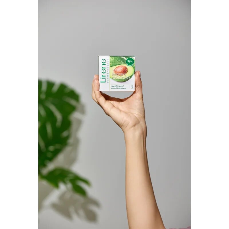 Lirene Hydration & Nourishment Smoothing Avocado hydratace citlivé pleti s avokádem 50 ml