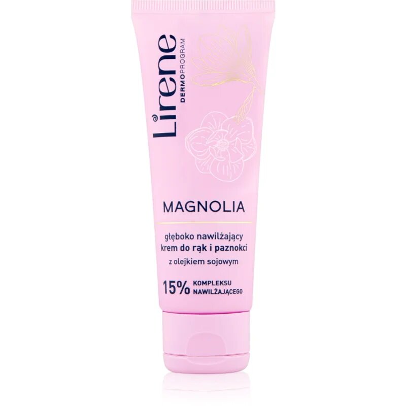 Lirene Magnolia intenzivně hydratační krém na ruce a nehty 75 ml