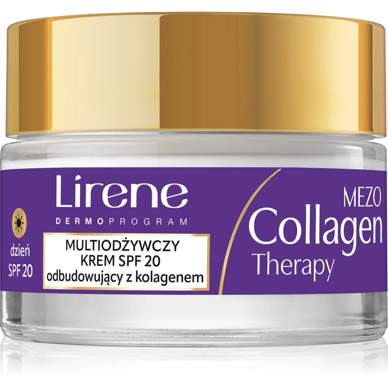 Lirene Mezo Collagen Therapy 70+ vyživující denní krém pro zralou pleť SPF 20 50 ml
