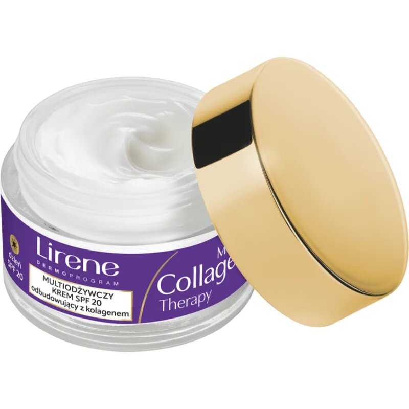 Lirene Mezo Collagen Therapy 70+ vyživující denní krém pro zralou pleť SPF 20 50 ml