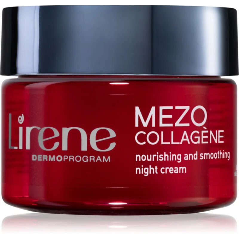 Lirene Mezo Collagène noční vyhlazující krém s regeneračním účinkem 50 ml
