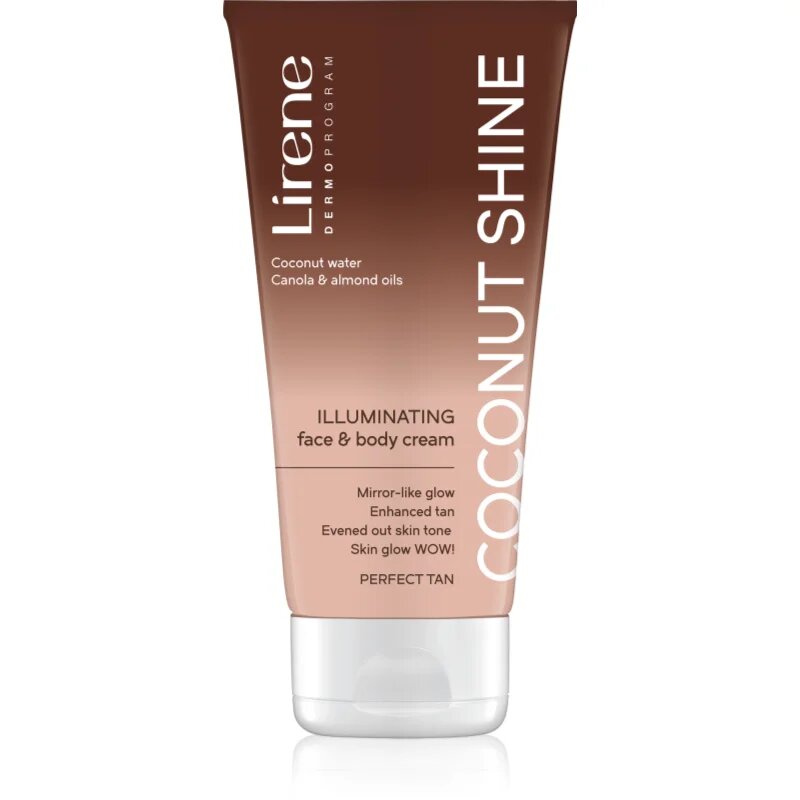 Lirene Perfect Tan rozjasňující krém pro zvýraznění opálení 150 ml