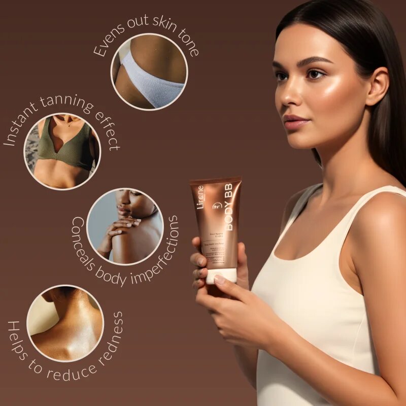 Lirene Perfect Tan tělový balzám pro okamžitý bronzový efekt 175 ml