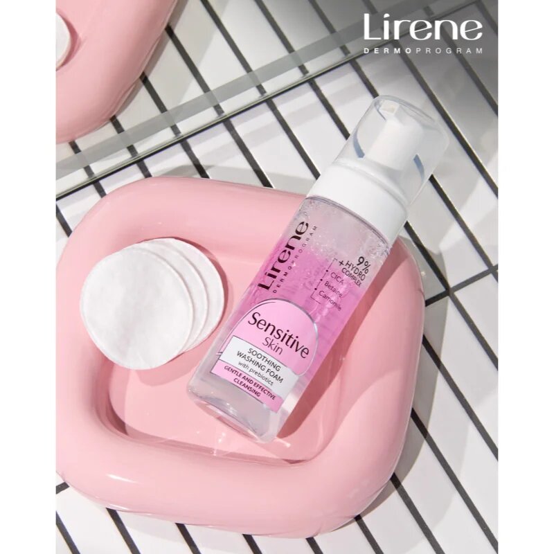 Lirene Sensitive skin zklidňující micelární pěna pro citlivou pleť 150 ml