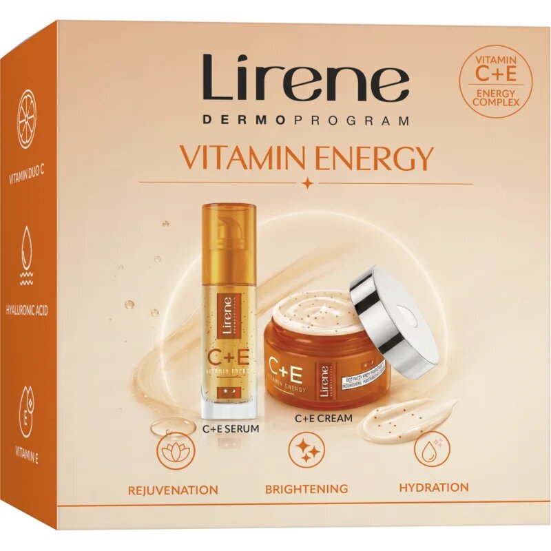 Lirene Vitamin Energy C+E dárková sada pro rozjasnění pleti
