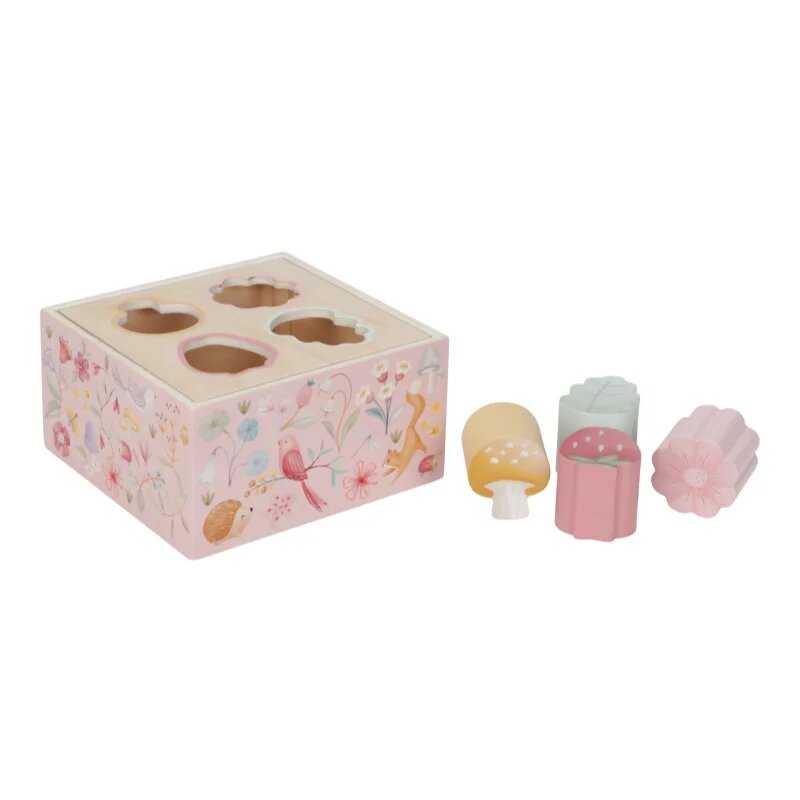 Little Dutch Fairy Garden Shape Sorter aktivity vkládačka 18 m+ 1 ks