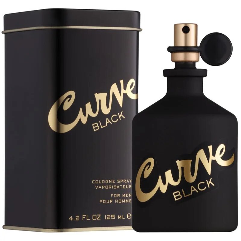 Liz Claiborne Curve Black kolínská voda pro muže 125 ml