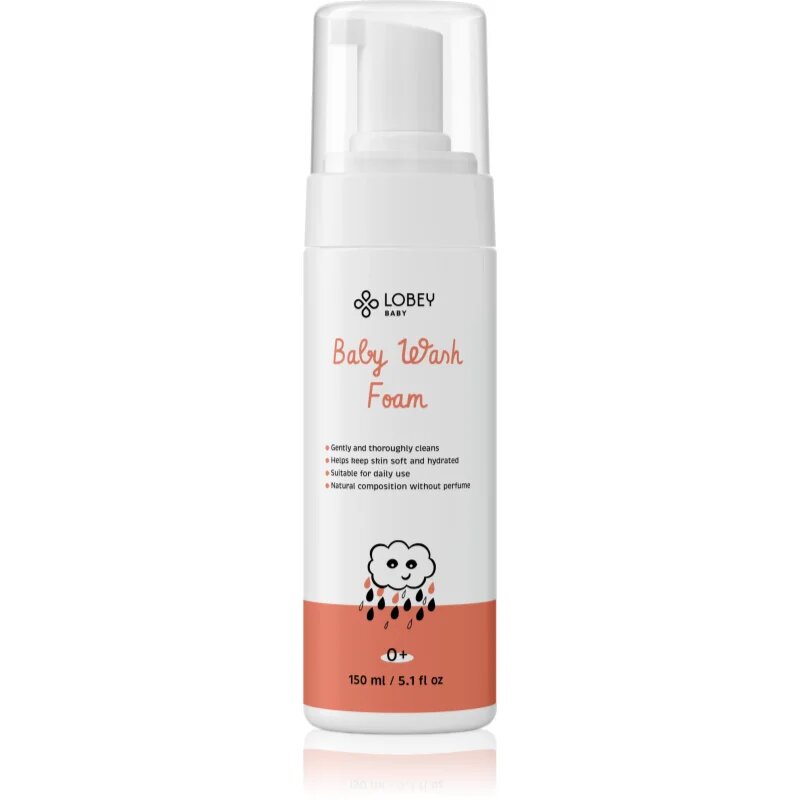 Lobey Baby Care Foam mycí pěna pro miminka 150 ml