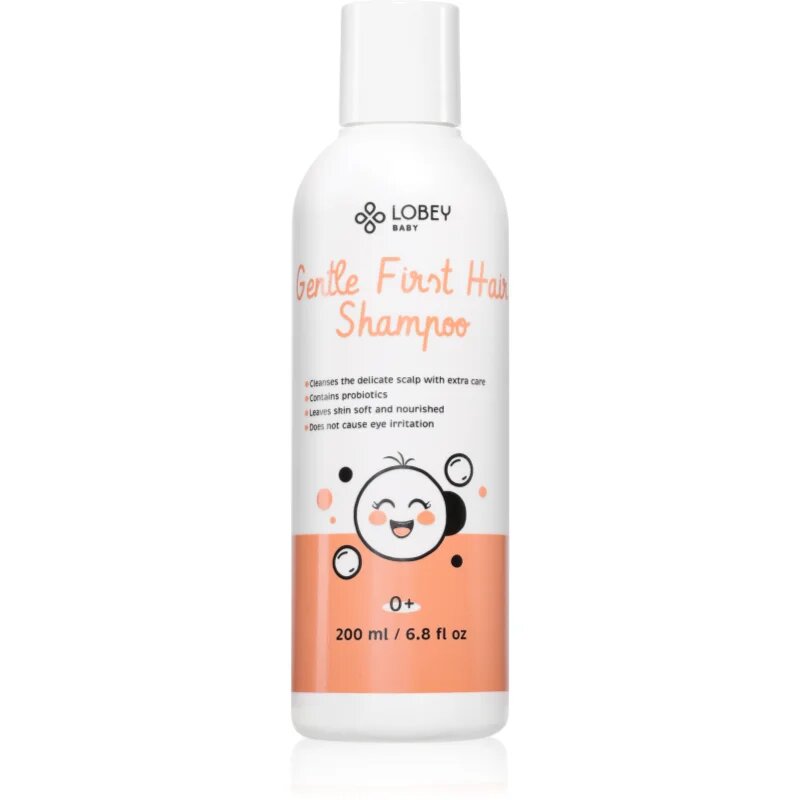 Lobey Baby Care jemný šampon pro děti od narození 200 ml