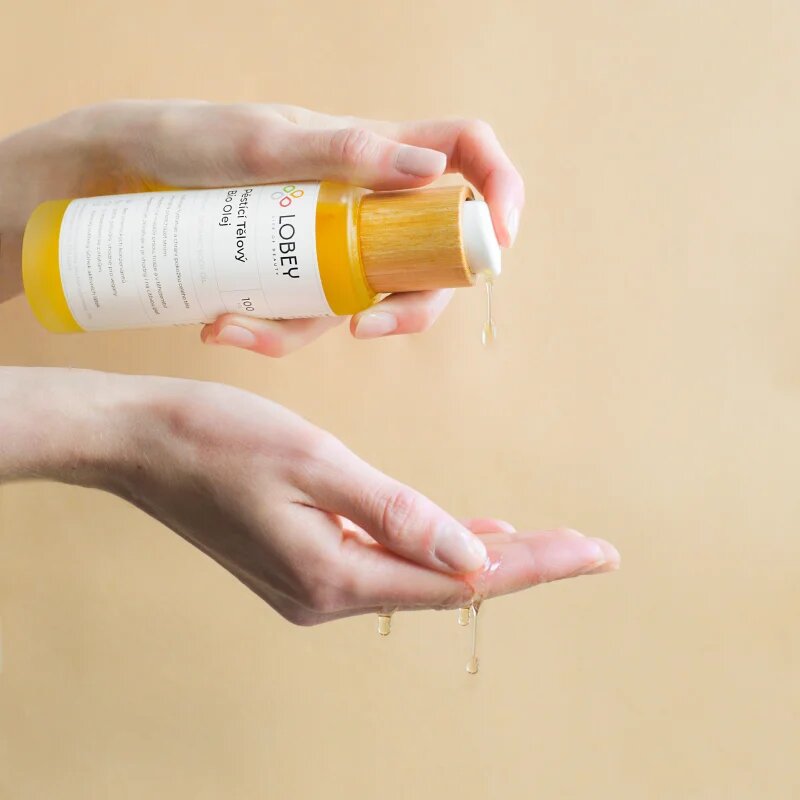 Lobey Body Care pěsticí olej na tělo 100 ml