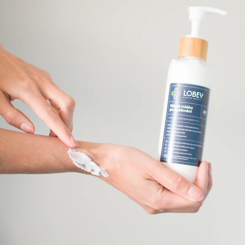 Lobey Body Care Tělové mléko po opalování tělové mléko po opalování 200 ml