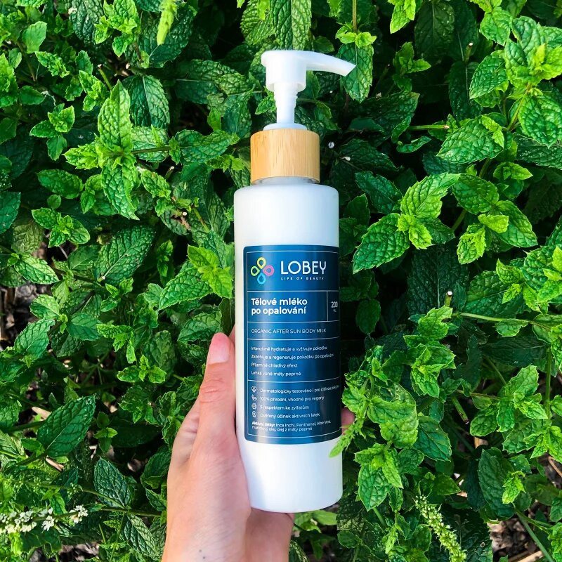 Lobey Body Care Tělové mléko po opalování tělové mléko po opalování 200 ml