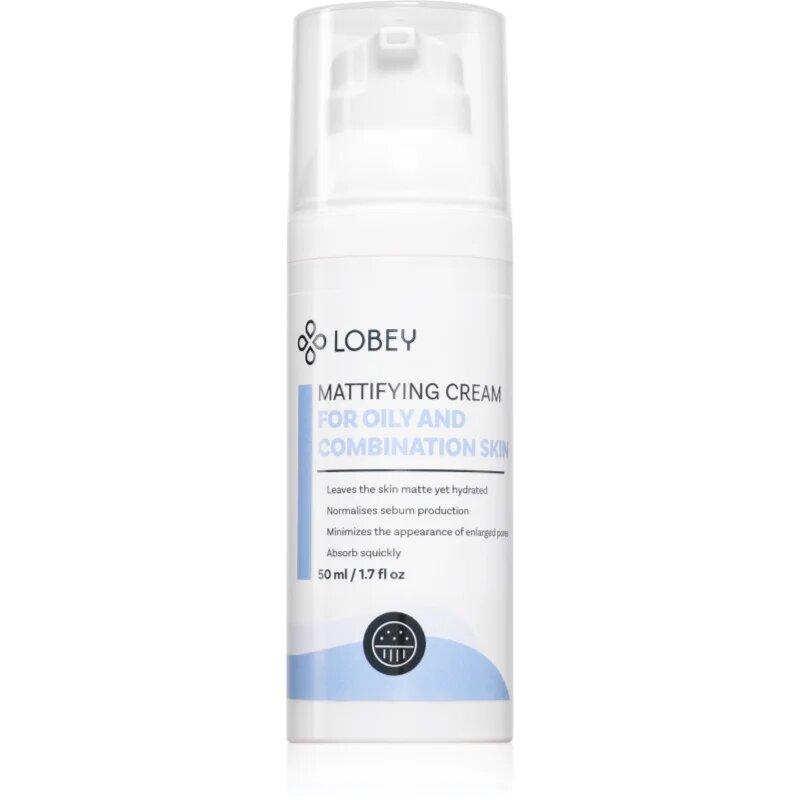 Lobey Face Care matující krém pro mastnou a problematickou pleť 50 ml