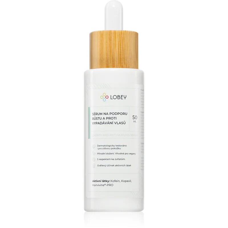 Lobey Hair Care sérum na vlasy pro podporu růstu vlasů 50 ml