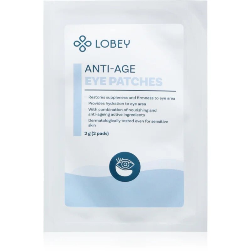 Lobey Skin Care Anti-Age Eye Patches hydrogelová maska na oční okolí 2 g