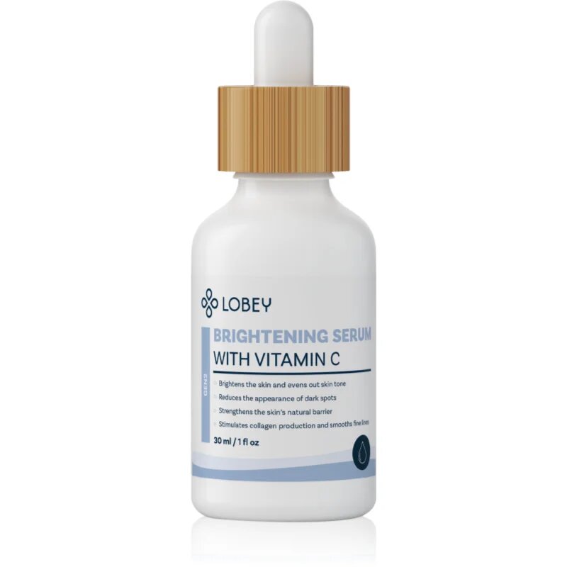 Lobey Skin Care Brightening Serum rozjasňující pleťové sérum s vitaminem C 30 ml
