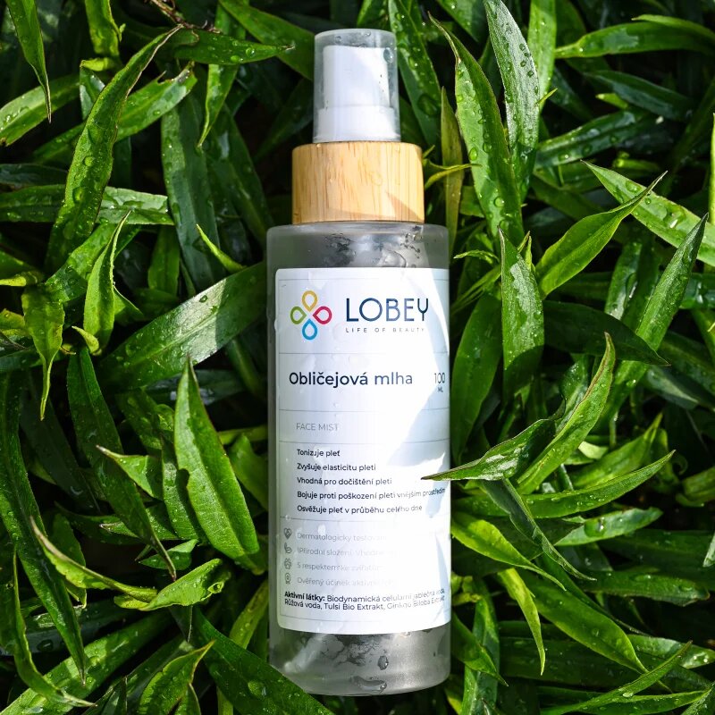 Lobey Skin Care Obličejová Mlha tonizační pleťová mlha 100 ml