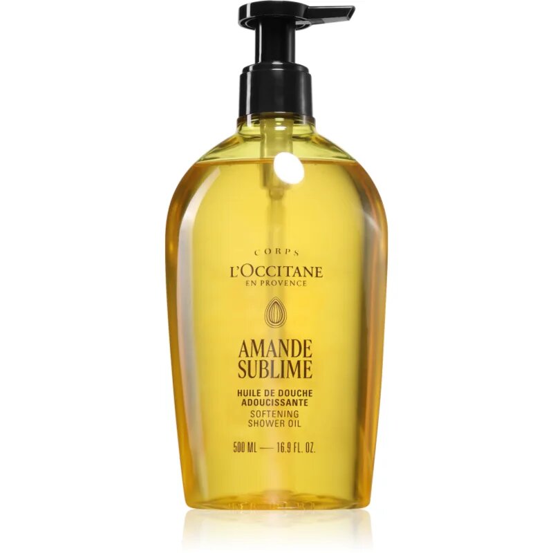 L’Occitane Amande Sublime Softening Shower Oil sprchový olej 500 ml
