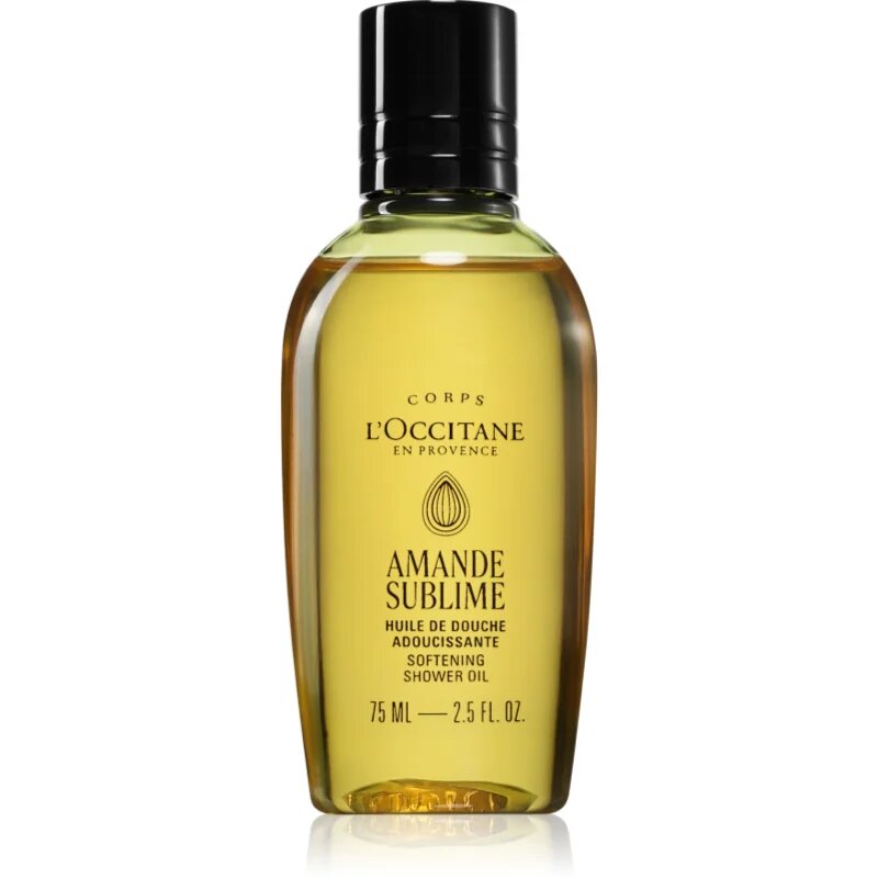 L’Occitane Amande Sublime Softening Shower Oil sprchový olej 75 ml