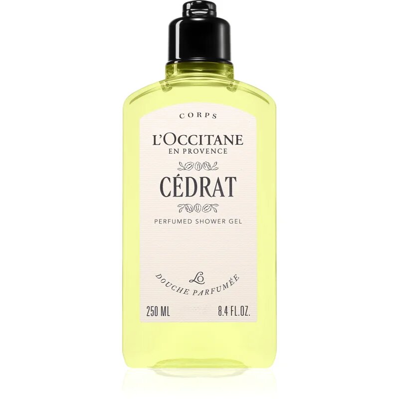 L’Occitane Cédrat Perfumed Shower Gel sprchový gel 250 ml