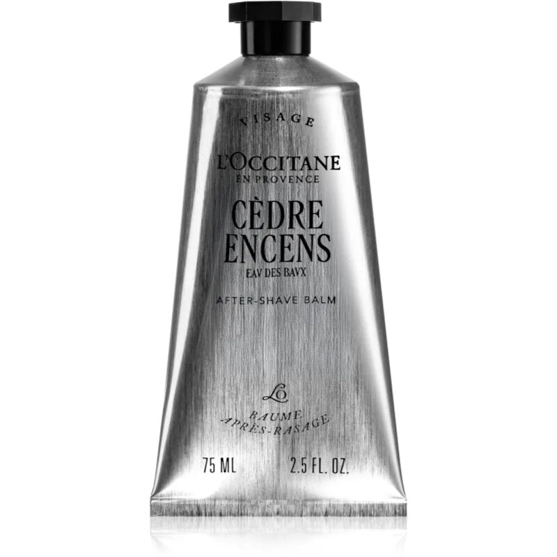 L’Occitane Cèdre Encens After-Shave Balm balzám po holení pro muže 75 ml