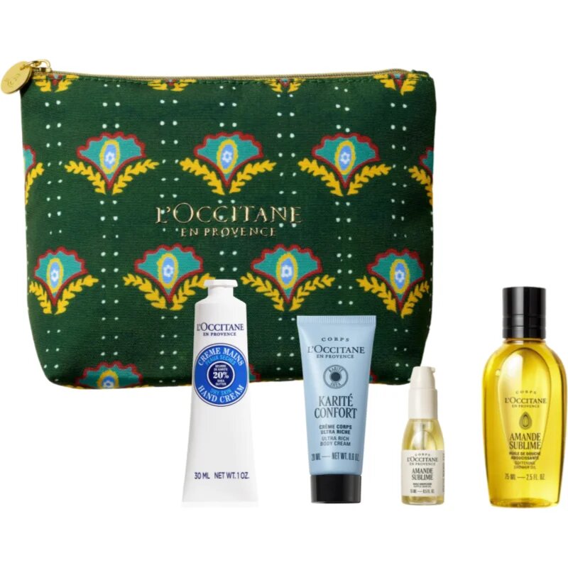 L’Occitane Iconic Pouch Set dárková sada