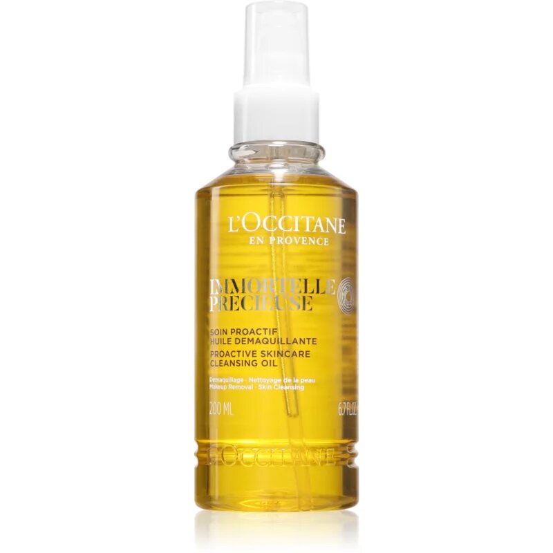 L’Occitane Immortelle Precious Cleansing Oil čisticí pleťový olej 200 ml