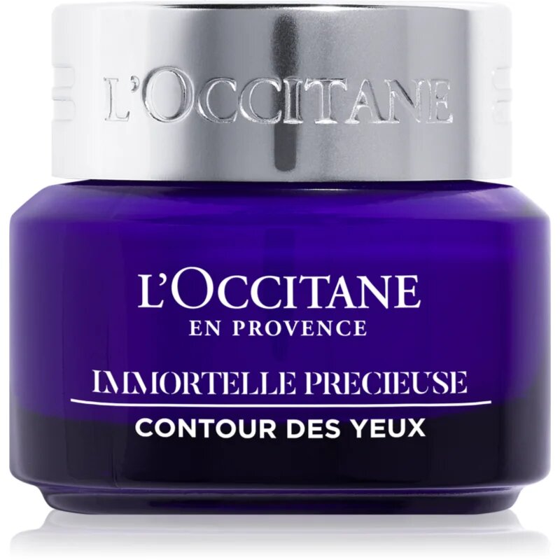 L’Occitane Immortelle Precious oční balzám proti vráskám otokům a tmavým kruhům 15 ml