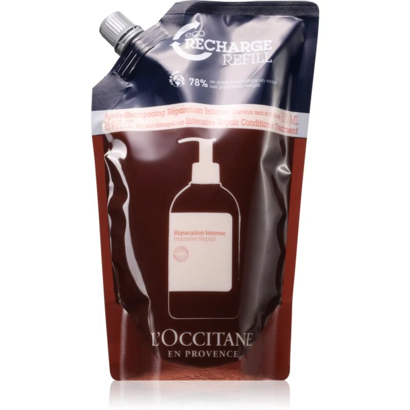 L’Occitane Intensive Repair Conditioner regenerační kondicionér pro suché a poškozené vlasy náhradní náplň 500 ml